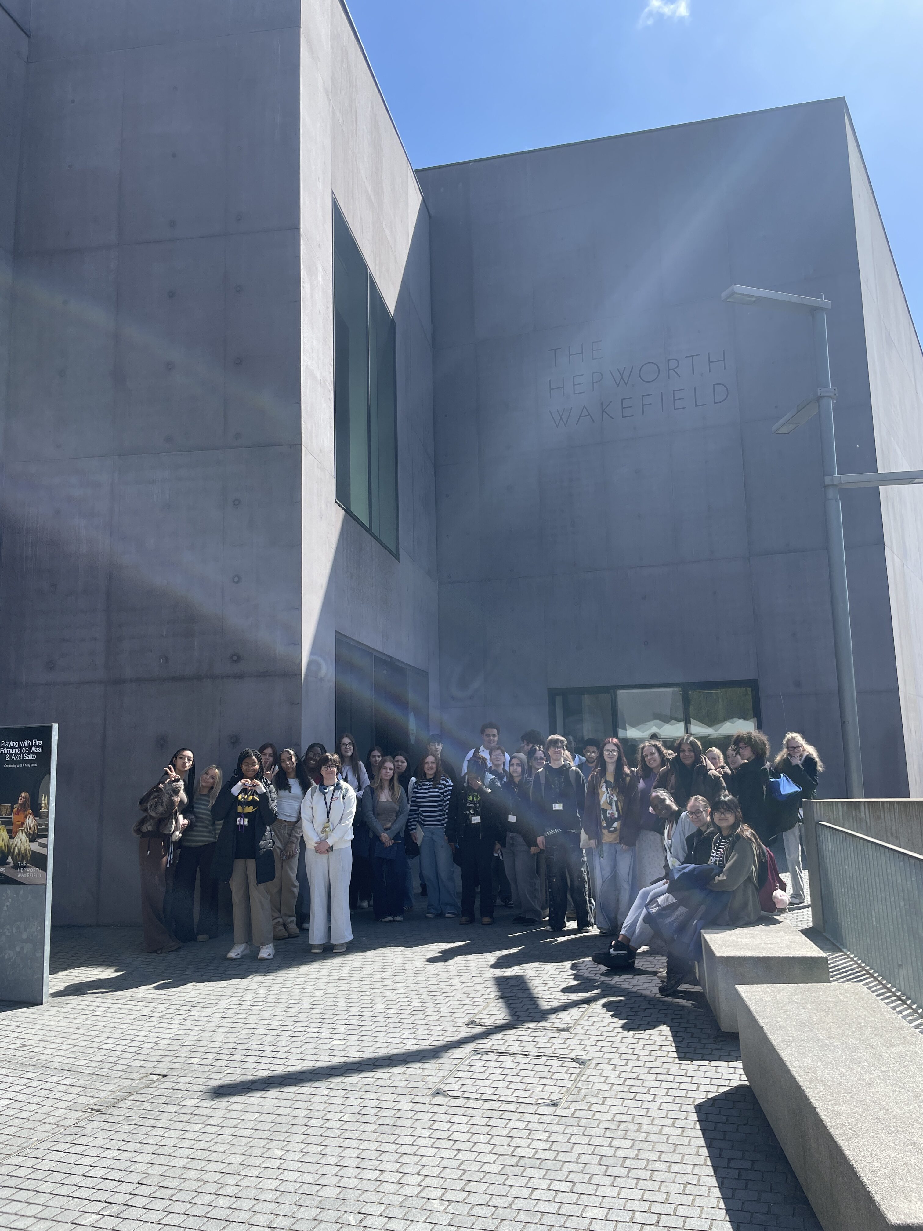 HNC GETS CREATIVE: HNC ARTISTS VISIT YORKSHIRE SCULPTURE INTERNATIONAL GALLERIES